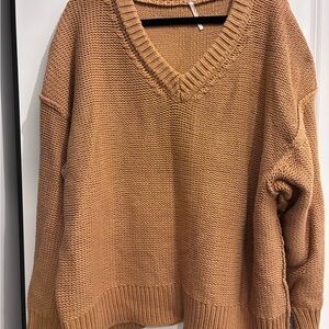 Free People V-Neck Sweater